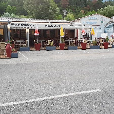 Camping Le Pesquier Hotell Castellane Eksteriør bilde